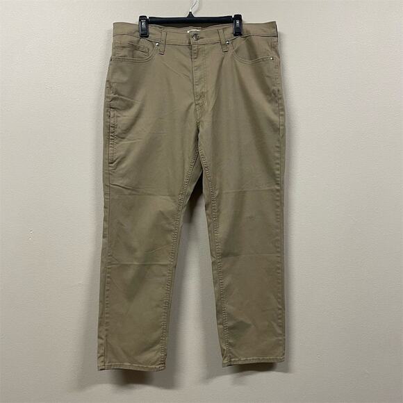 Signature by Levi Strauss Men's Beige Athletic Pants W38 L30 - Picture 1 of 8